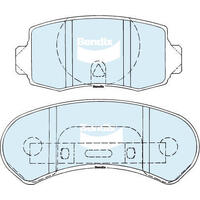 Bendix DB1078 General CT Disc Pad Set