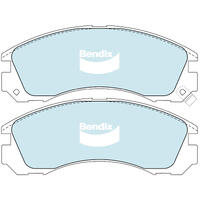 Brake Pads 4WD/SUV Front Bendix DB12234WD for Mitsubishi Lancer CZ CJ Sedan EVO VIII - 260 (CT9A) 2.0LTP 4G63 Turbo