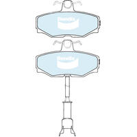 Bendix DB1226 General CT Disc Pad Set