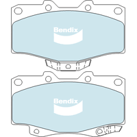 Brake Pads 4WD/SUV Bendix DB13234WD for Toyota Hilux VZN167 VZN172 Ute 3.4 3.4LTP 5VZ FE