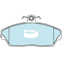 Brake Pads 4WD/SUV Bendix DB13614WD for Nissan Patrol Y61 GR  GU Station Wagon 4.5 4.5LTP TB45E