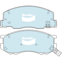 Brake Disc Pad Set Front Bendix DB1372 GCT For Toyota Spacia Tarago Townace