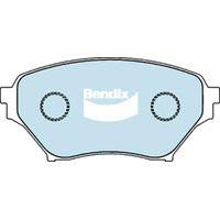 Brake Disc Pad Set Front Bendix DB1386 GCT For MAZDA MX-5 NB 1.8L