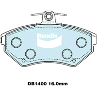 Brake Disc Pad Set  Bendix DB1400 GCT For AUDI VW GOLD PASSAT POLO VENTO