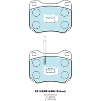 Bendix DB142 General CT Disc Pad Set