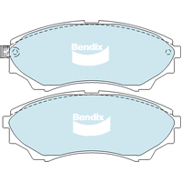 Brake Disc Pad Set Front Bendix DB1681 ULT For FORD COURIER RANGER MAZDA B-SERIE BT-50