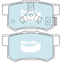 Brake Disc Pad Set Rear Bendix DB1728 GCT For Honda ACCORD CR-V Toyota Regius