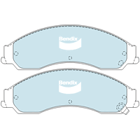 Brake Disc Pad Set Front Bendix DB1778 GCT For MITSUBISHI 380 DB 3.8i