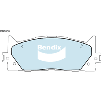 Brake Disc Pad Set Front Bendix DB1800 GCT For Toyota Aurion Camry