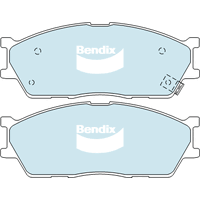 Brake Disc Pad Set Front Bendix DB1805 GCT For KIA RIO BC V6 1.5L