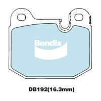 Brake Disc Pad Set  Bendix DB192 GCT For BMW 3 E21 318 320 322