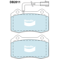 Brake Disc Pad Set  Bendix DB2011 GCT For ALFA ROMEO 147 937 GTV 916 3L 3.2L SPIDER 916 3L