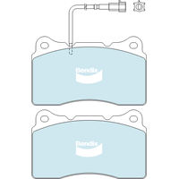 Brake Disc Pad Set  Bendix DB2067 GCT For ALFA ROMEO 159 2.4L 3.2L BRERA 3.2L MASERATI GHIBLI 3L