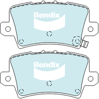 Brake Disc Pad Set Rear Bendix DB2177 GCT For HONDA CIVIC S2000 FD FA FG FN FK