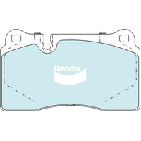 Brake Pads H/Duty Bendix DB2228HD for Volkswagen Touareg 7LA 7L6 7L7 SUV 5.0 R50 TDI 5.0LTD CBWA