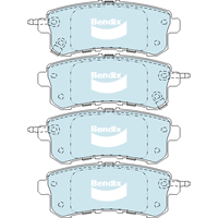 Brake Disc Pad Set  Bendix DB2244 4WD For NISSAN Patrol Y62 5.6L AWD Petrol