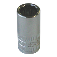 SP Tools Socket 1/4 Drive 12 pt SAE 3/16" SP21051 