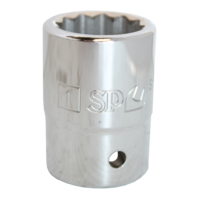 SP Tools Socket 3/4 Drive 12 Point SAE 1-7/8" SP24077 