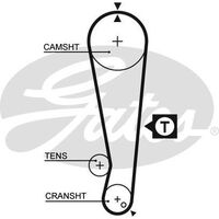 Timing Belt  Gates T078