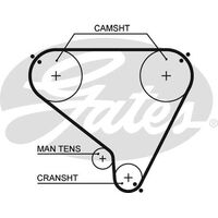 Timing Belt Gates T104