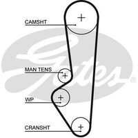 Timing Belt Gates T107