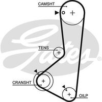 Timing Belt Gates T230 For GREAT WALL MITSUBISHI