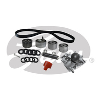 Timing Belt Kit with Hydraulic Tensioner & Water Pump Kit Gates TCKHWPT254