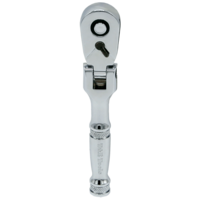  1/4"Dr. x 108T Flex-Head Stubby Ratchet T&E Tools TE-22532