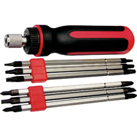 Combination Ratchet Screwdriver Set T&E Tools 5268