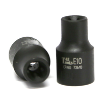 E10 3/8" Drive E-Series Torx-r Impact Socket 28mm Long T&E Tools 73610