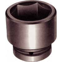 52mm x 1.1/2" Drive Standard Impact Socket T&E Tools 77052