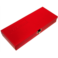 Red Metal Case (322 x 155 x 47mm) T&E Tools C1114