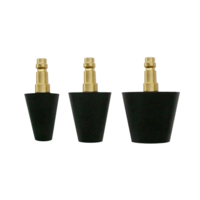 3 Piece Tapered Rubber Cone Set T&E Tools GT8