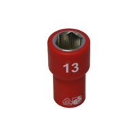 6 Point VDE Insulated Socket (13mm) T&E Tools IS20132