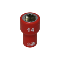 6 Point VDE Insulated Socket (14mm) T&E Tools IS20142