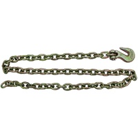 3/8" x 5Ft Chain & Hook T&E Tools PP011B-28