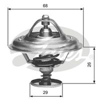 Thermostat Gates TH08983G1 for PEUGEOT 405 15B Diesel 1988-92 1.9L