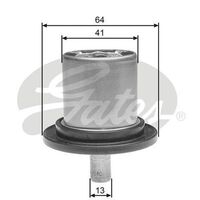 Thermostat  Gates TH25882G1 for Peugeot 607 9D, 9U Sedan 24V 3.0 Petrol ES9J4S