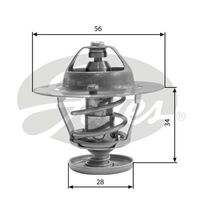 Thermostat Gates TH31682G1 for Toyota Regius Hiace Hilux Coaster 2.4L Petrol