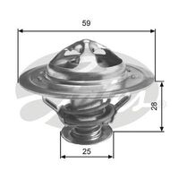 Thermostat Gates TH34590G1 for VOLVO S80 184 XC90 275 1998-2006 Petrol