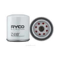 Oil Filter Z418 Ryco For Ford Ranger 2.5LTD WLAT PK Ute TDdi