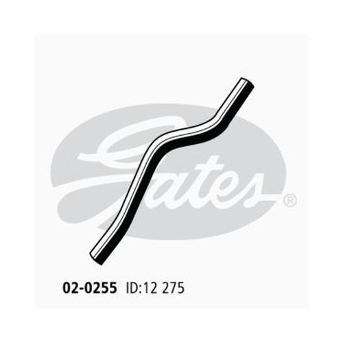 Heater Hose GATES 02-0255 for HONDA ACCORD AD 1.8L SJ SY 1.6L FWD PETROL