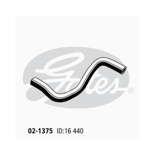 Heater Hose Gates 02-1375 for Toyota Yaris 1.3L 1.5L FWD Petrol