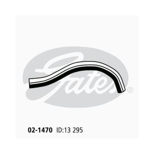 Heater Hose Gates 02-1470 for Toyota Landcruiser Prado 2006-2010 Diesel