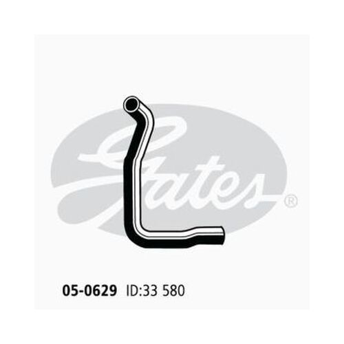 Radiator Hose Lower Gates 05-0629 for NISSAN UTE 720 1982-1984 DIESEL