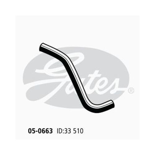 Upper Radiator Hose Gates 05-0663 For HOLDEN HSV TOYOTA PETROL