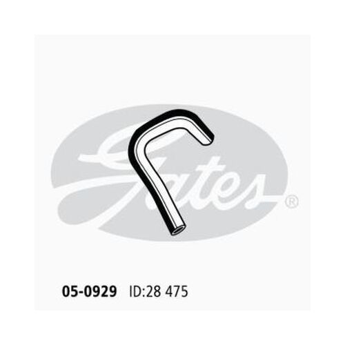 Radiator Hose Lower Gates 05-0929 for MAZDA 323 ASTINA FAMILIA BG 1.8L 1990-1994 PETROL