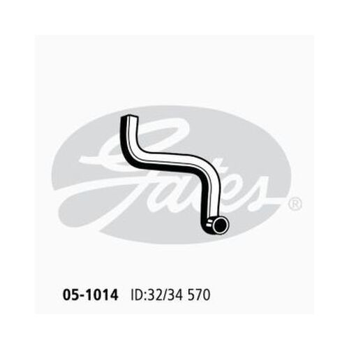 Radiator Hose Lower Gates 05-1014 for HYUNDAI EXCEL X-2 1.5L 1990-1995 PETROL