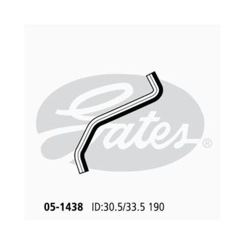 Radiator Hose Upper Gates 05-1438 for Holden Commodore VU Ute  3.8 Petrol