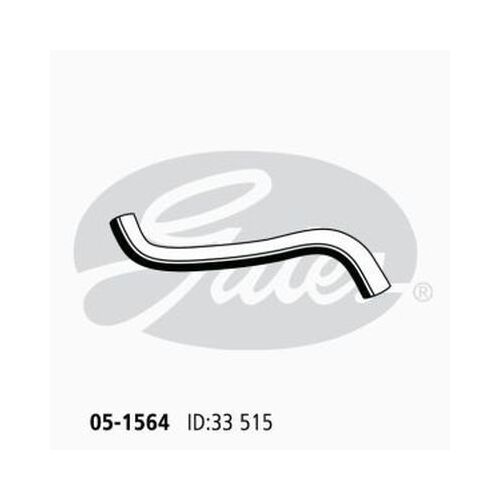 Radiator Hose Lower Gates 05-1564 for NISSAN BLUEBIRD U13 2000 SSS 2L 1991-1996 PETROL